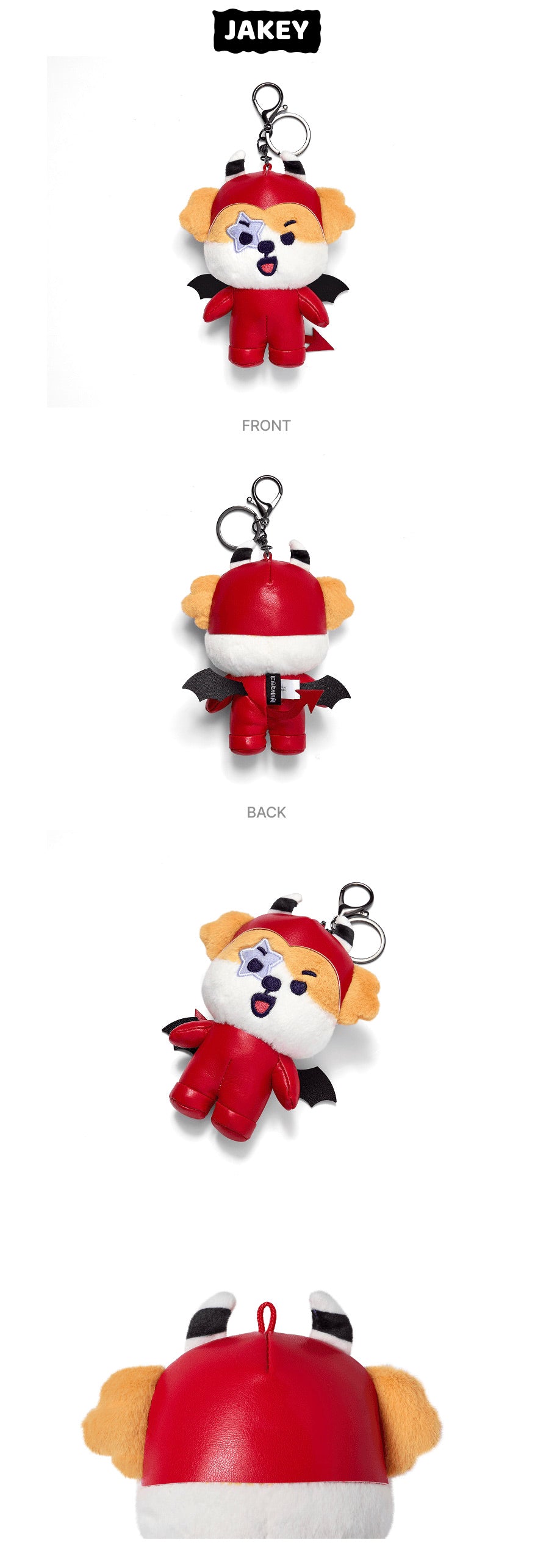 [PREORDER] [SHIPS IN NOV-DEC] ENHYPEN - 'SPOOKY ENCHIN' OFFICIAL MD - PLUSH KEYRING (Member Choice)