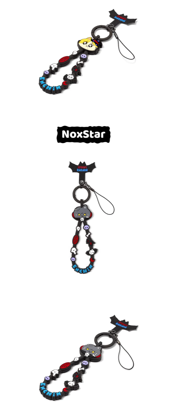 [PREORDER] [SHIPS IN NOV-DEC] ENHYPEN - 'SPOOKY ENCHIN' OFFICIAL MD - BAND KEYRING (Member Choice)