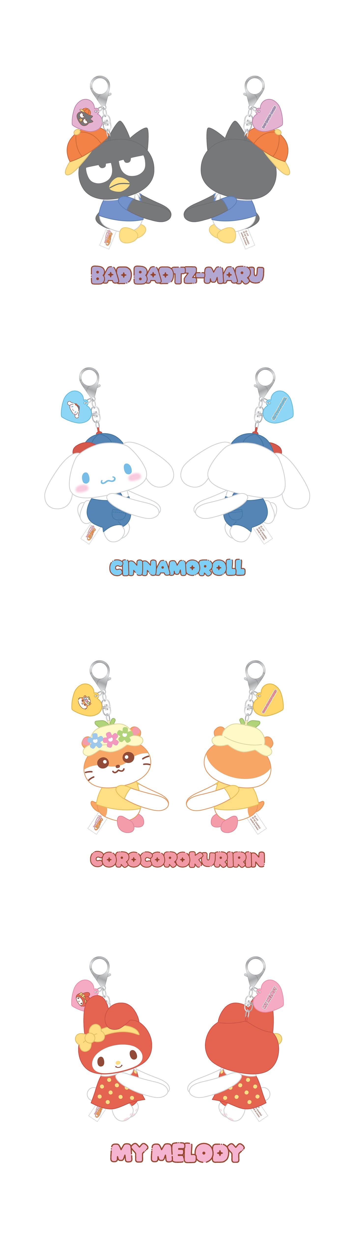 [PREORDER] [SHIPS IN NOV-DEC] Stray Kids - [2026 SKZOO X SANRIO CHARACTERS OFFICIAL MD] HUG PLUSH KEYRING (Type Choice)