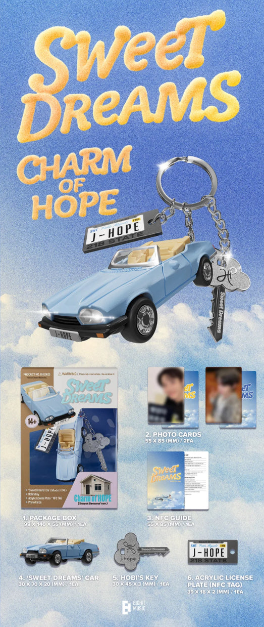 [Preorder] J-HOPE - CHARM OF HOPE (Sweet Dreams Ver.)