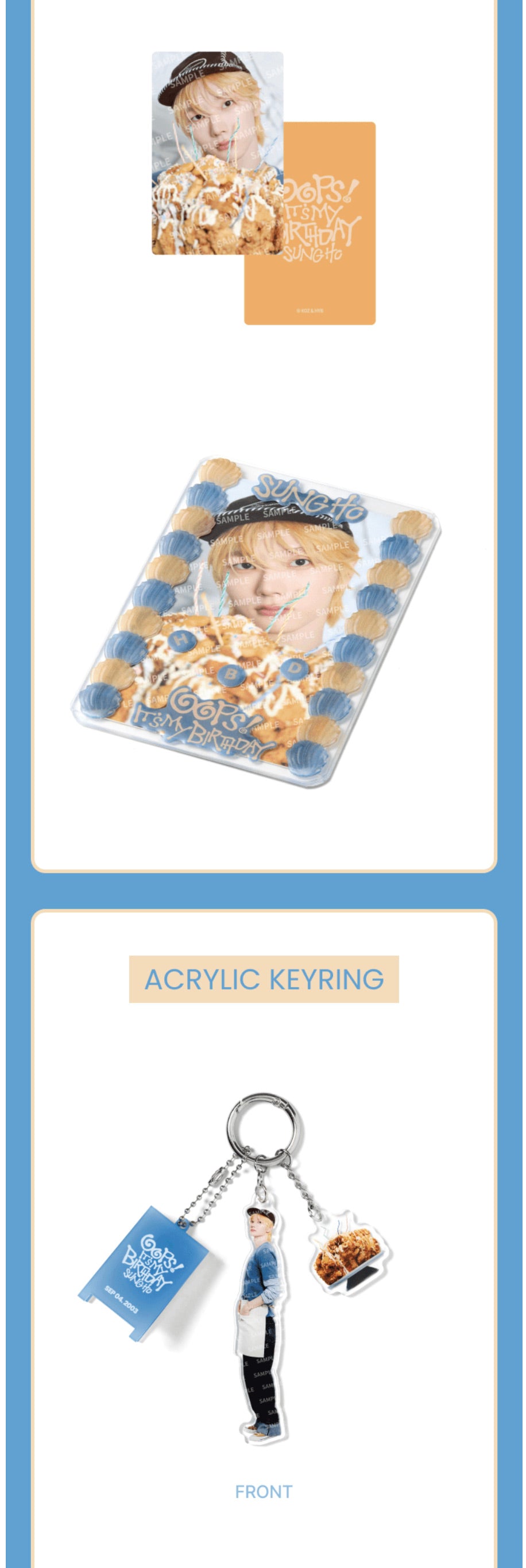 [PREORDER] [SHIPS IN OCT-NOV] BOYNEXTDOOR - [OOPS! IT'S SUNGHO'S BIRTHDAY] BIRTHDAY BOX