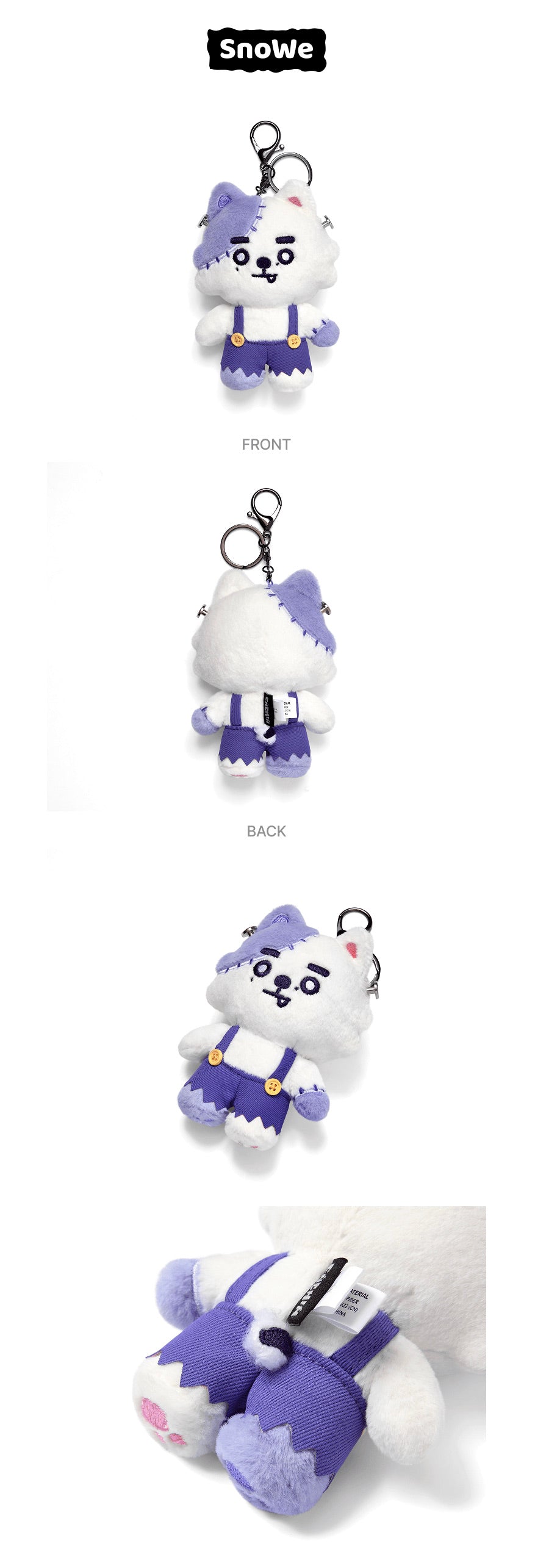 [PREORDER] [SHIPS IN NOV-DEC] ENHYPEN - 'SPOOKY ENCHIN' OFFICIAL MD - PLUSH KEYRING (Member Choice)
