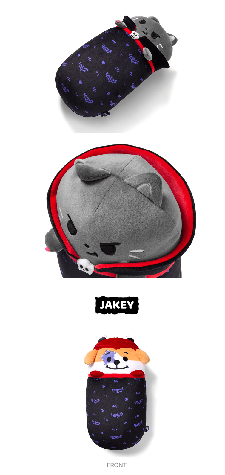 [PREORDER] [SHIPS IN NOV-DEC] ENHYPEN - 'SPOOKY ENCHIN' OFFICIAL MD - PLUSH PILLOW (Member Choice)