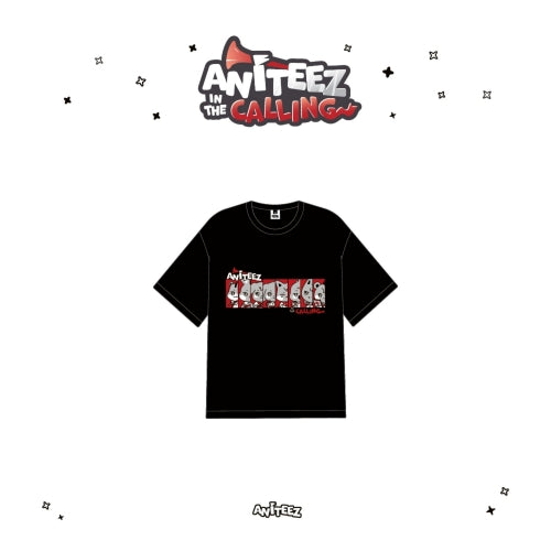 [ATEEZ X ANITEEZ] ANITEEZ IN THE CALLING MD T-Shirt Black
