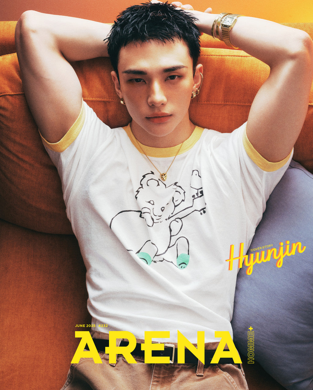 Stray Kids Hyunjin - June 2025 ARENA HOMME Magazine (C Ver.)