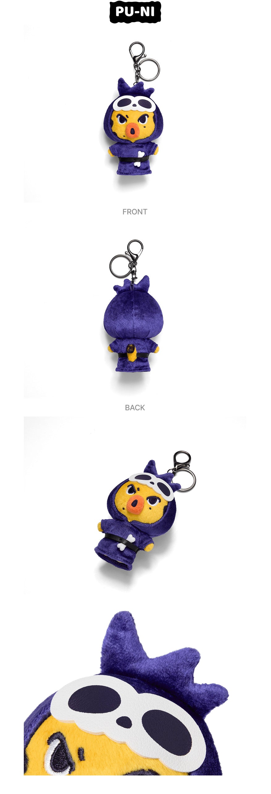 [PREORDER] [SHIPS IN NOV-DEC] ENHYPEN - 'SPOOKY ENCHIN' OFFICIAL MD - PLUSH KEYRING (Member Choice)