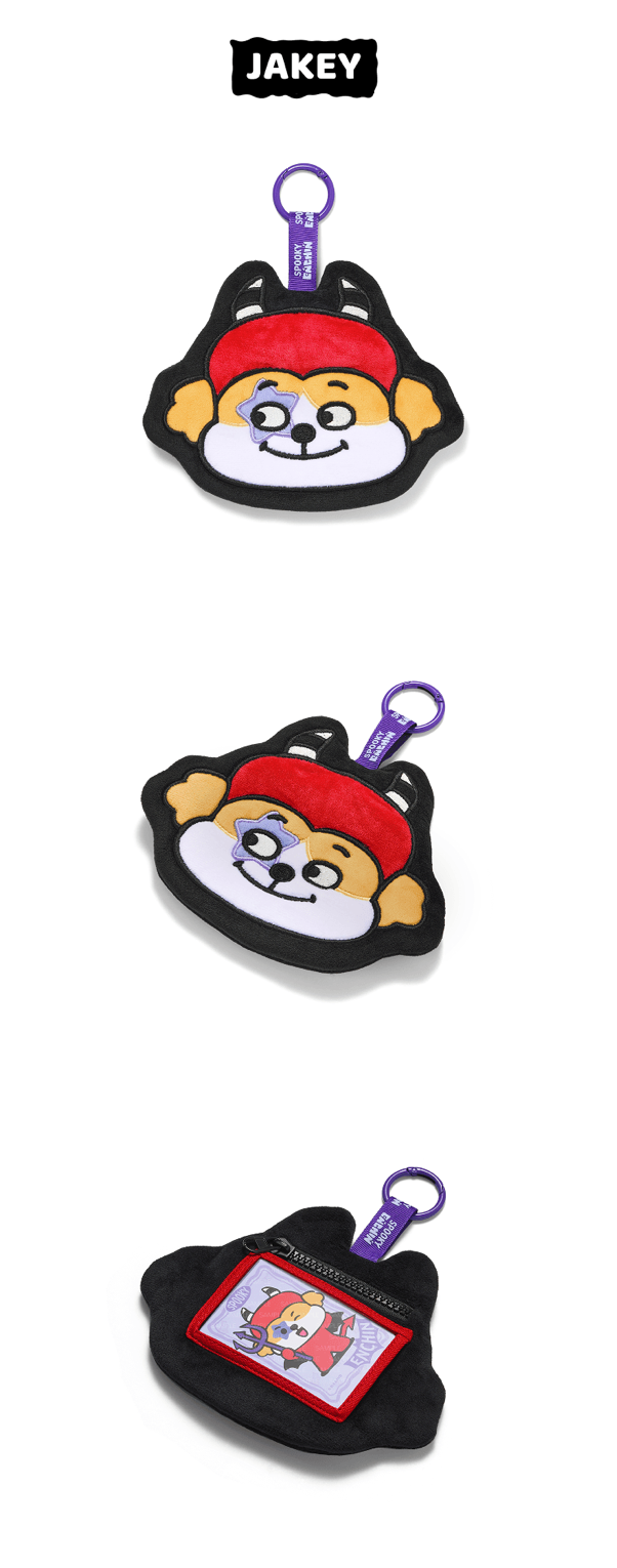 [PREORDER] [SHIPS IN NOV-DEC] ENHYPEN - 'SPOOKY ENCHIN' OFFICIAL MD - PLUSH POUCH KEYRING (Member Choice)