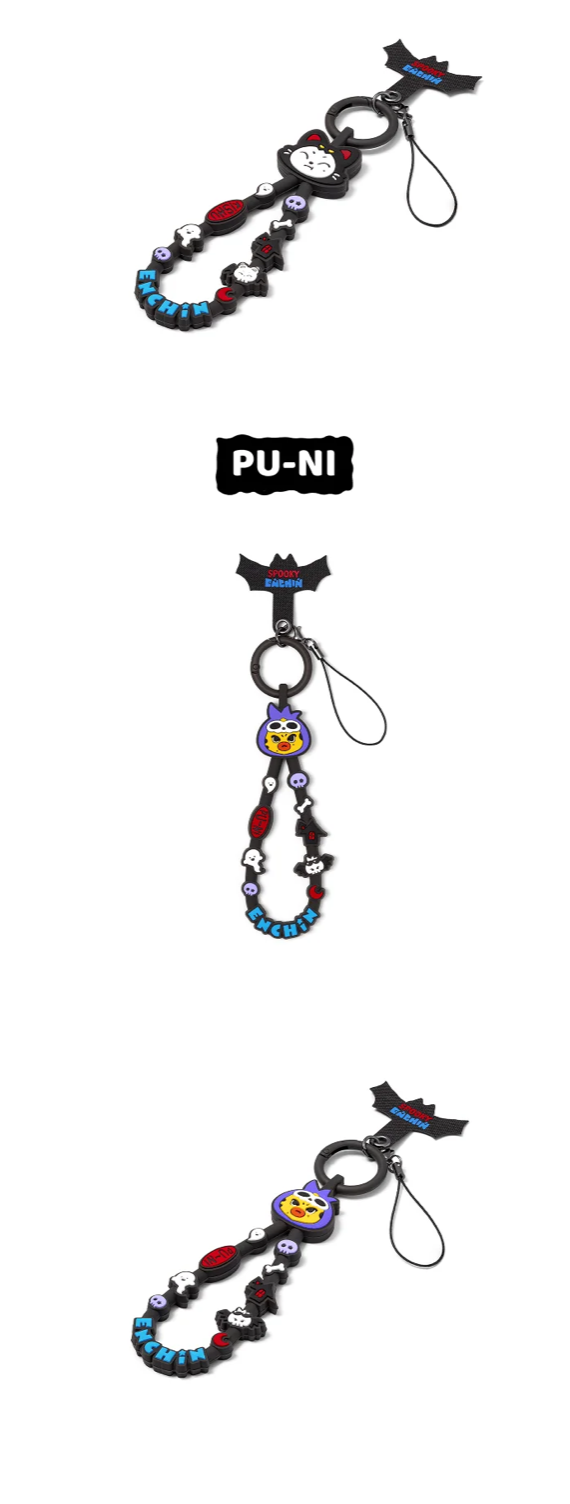 [PREORDER] [SHIPS IN NOV-DEC] ENHYPEN - 'SPOOKY ENCHIN' OFFICIAL MD - BAND KEYRING (Member Choice)