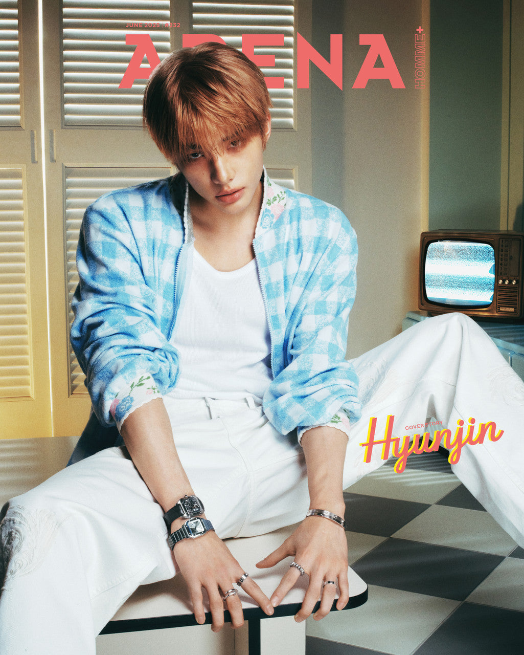 Stray Kids Hyunjin - June 2025 ARENA HOMME Magazine (B Ver.)