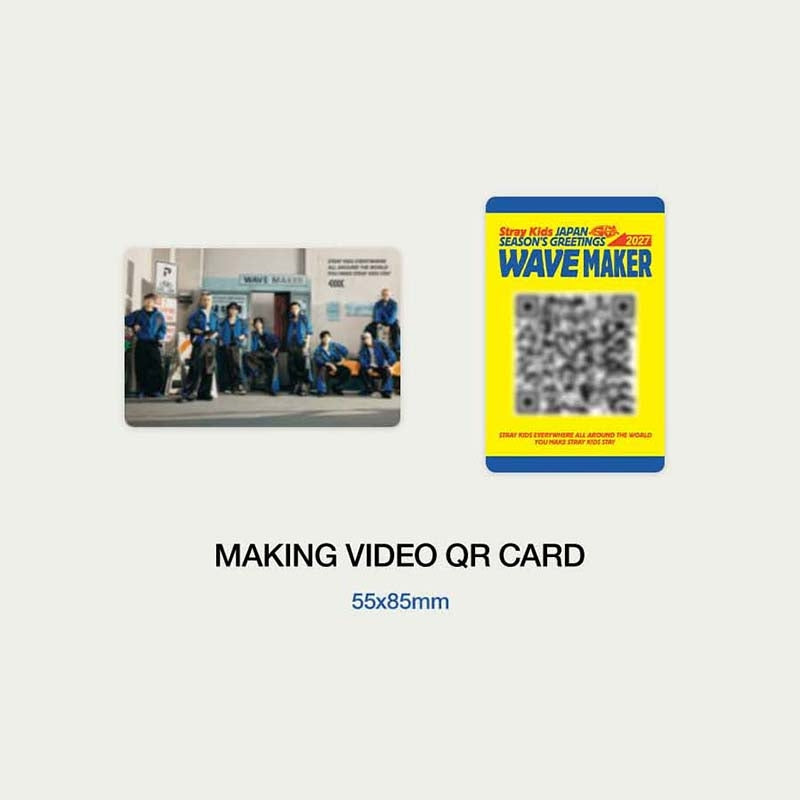 [PREORDER] [SHIPS IN JAN-MAR 2027] Stray Kids - JAPAN SEASON’S GREETINGS 2027 “WAVE MAKER” (POB Choice)