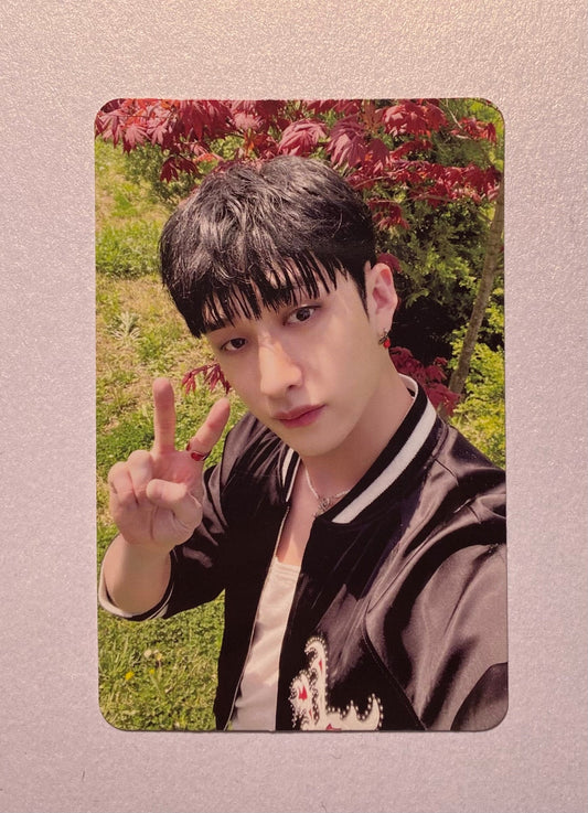 STRAY KIDS MAXIDENT Bang Chan White Photocard