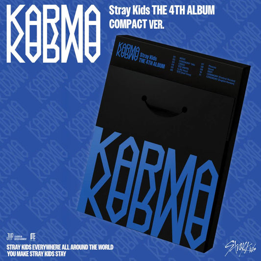 Stray Kids - 4TH ALBUM [KARMA] (COMPACT VER.) + Random Photocard (Soundwave)