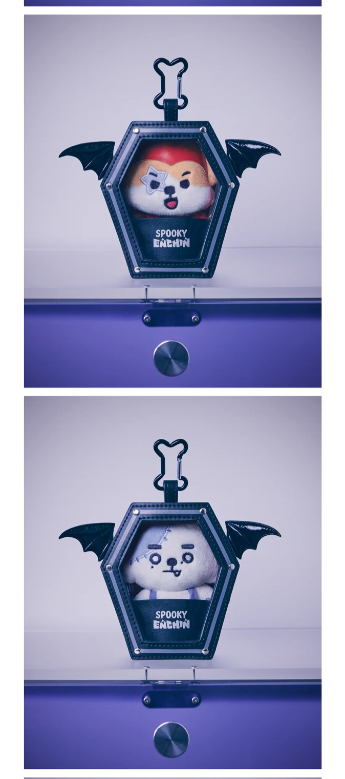 [PREORDER] [SHIPS IN NOV-DEC] ENHYPEN - 'SPOOKY ENCHIN' OFFICIAL MD - POUCH BAG KEYRING