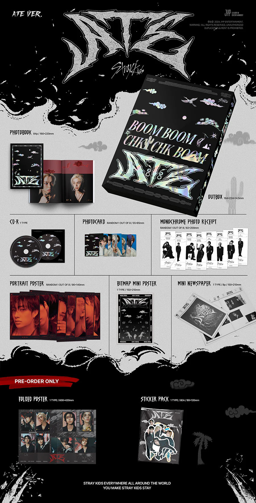 STRAY KIDS - ATE Limited Ver.