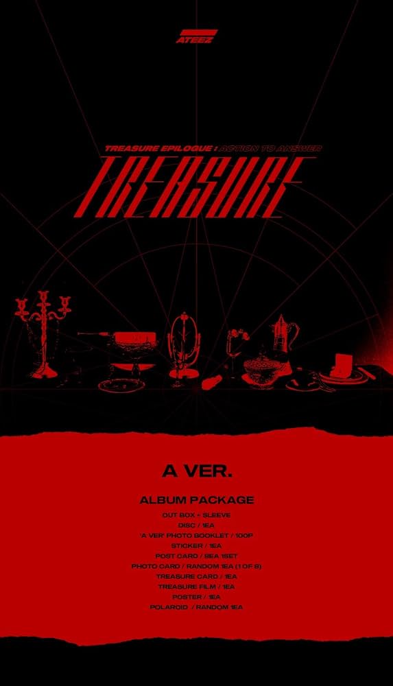 [ON DEMAND] ATEEZ - [Treasure Epilogue: Action To Answer] Standard Ver. (Random Cover)