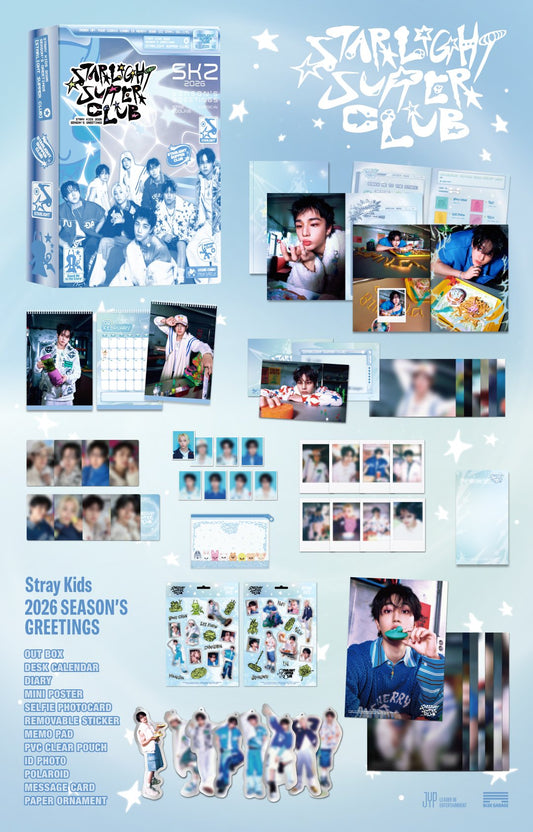 [PREORDER] Stray Kids 2026 Season’s Greetings [STARLIGHT SUPPER CLUB]