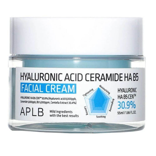 APLB – Hyaluronic Acid Ceramide HA B5 Facial Cream, 55ml