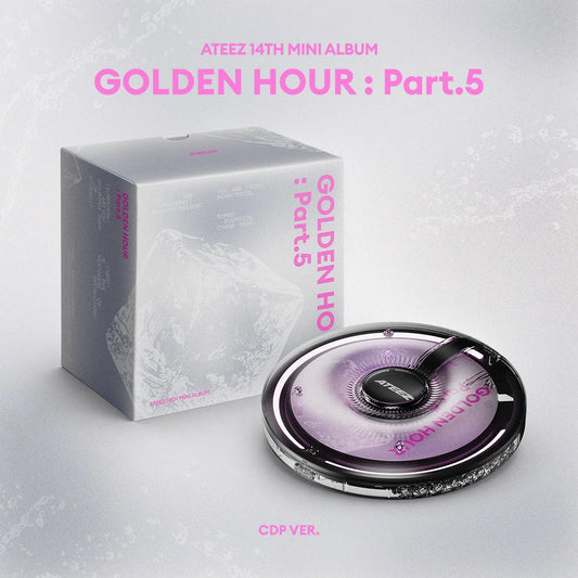 [ON BACK-ORDER] [SHIPS IN 2-3 WEEKS] ATEEZ - GOLDEN HOUR : PART.5 14TH MINI ALBUM CDP Ver.