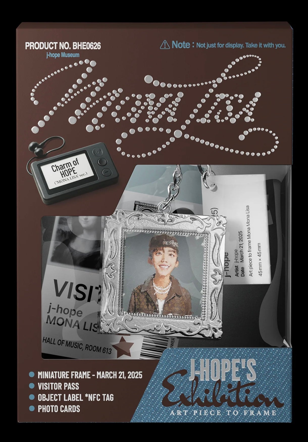 [Preorder] J-HOPE - CHARM OF HOPE (Mona Lisa Ver.)