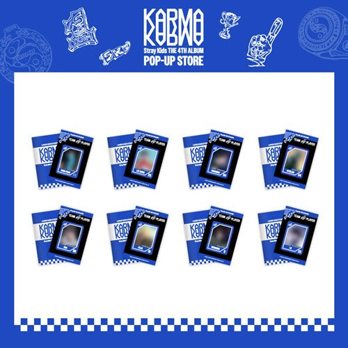 Stray Kids [KARMA POP UP STORE MD] (Member Choice) Locker Room Sticker Book