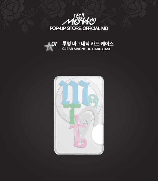 [PREORDER] ITZY - MOTTO POP UP OFFICIAL MD CLEAR MAGNETIC CARD CASE