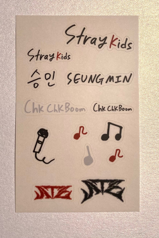 STRAY KIDS ATE JYP SHOP NEMO POB Sticker Seungmin