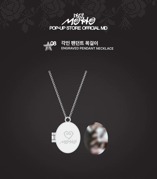 [PREORDER] ITZY - MOTTO POP UP OFFICIAL MD ENGRAVED PENDANT NECKLACE