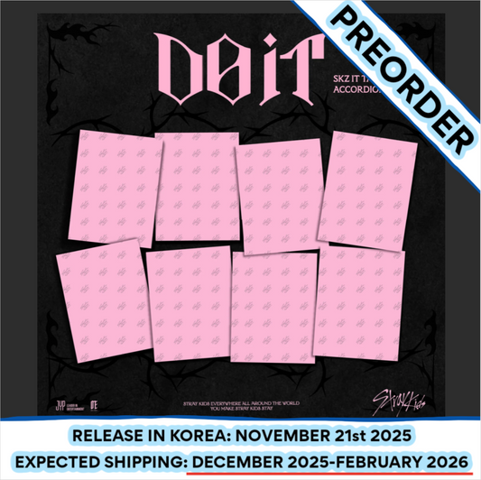 [PREORDER] Stray Kids SKZ IT TAPE ‘DO IT’ Accordion I.N Ver. (POB Choice)