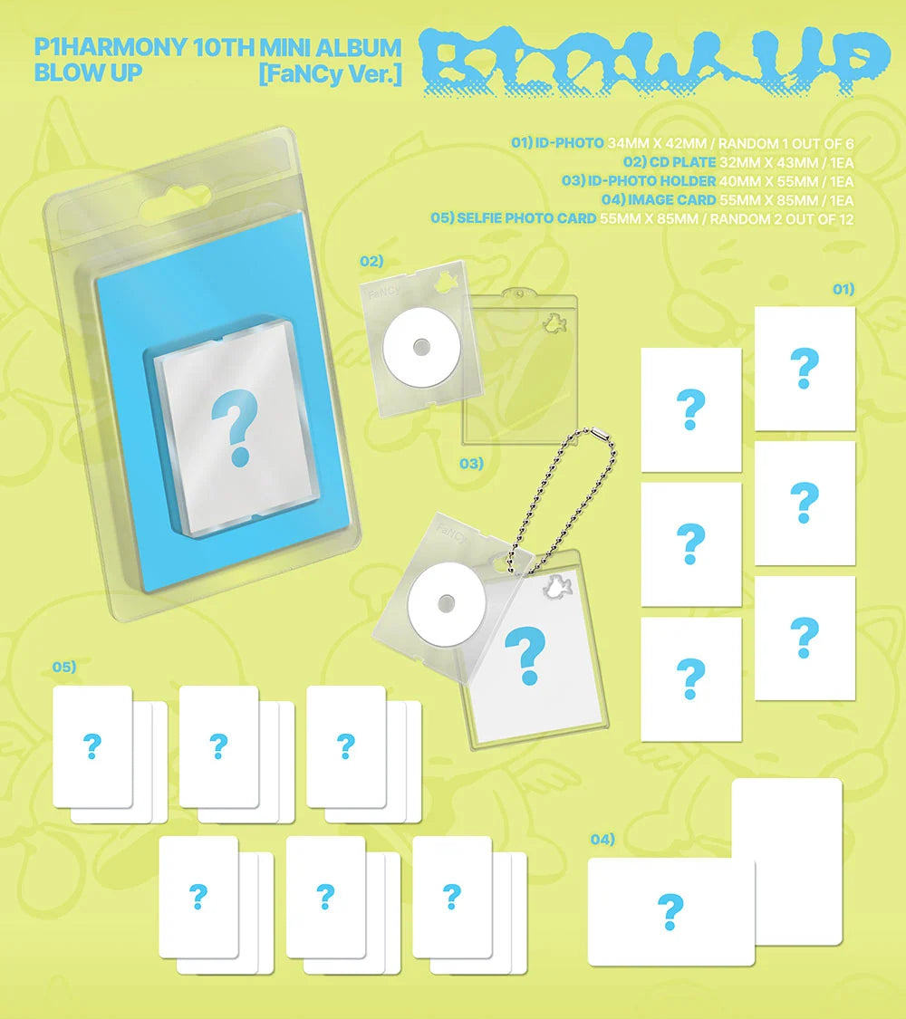 [PREORDER] [SHIPS IN DEC 2026-JAN 2027] P1HARMONY - BLOW UP 10TH MINI ALBUM FANCY Ver. (RANDOM)