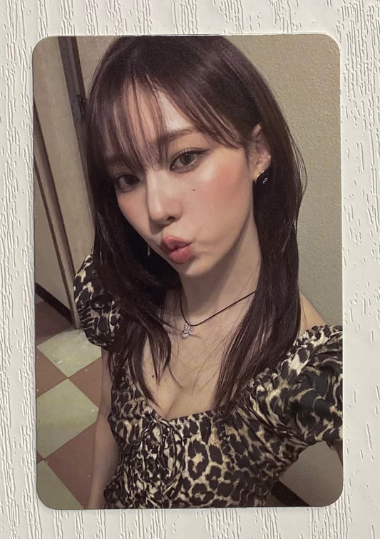 Aespa Winter ‘My World’ KPOPMERCH Video Call Event POB Photocard