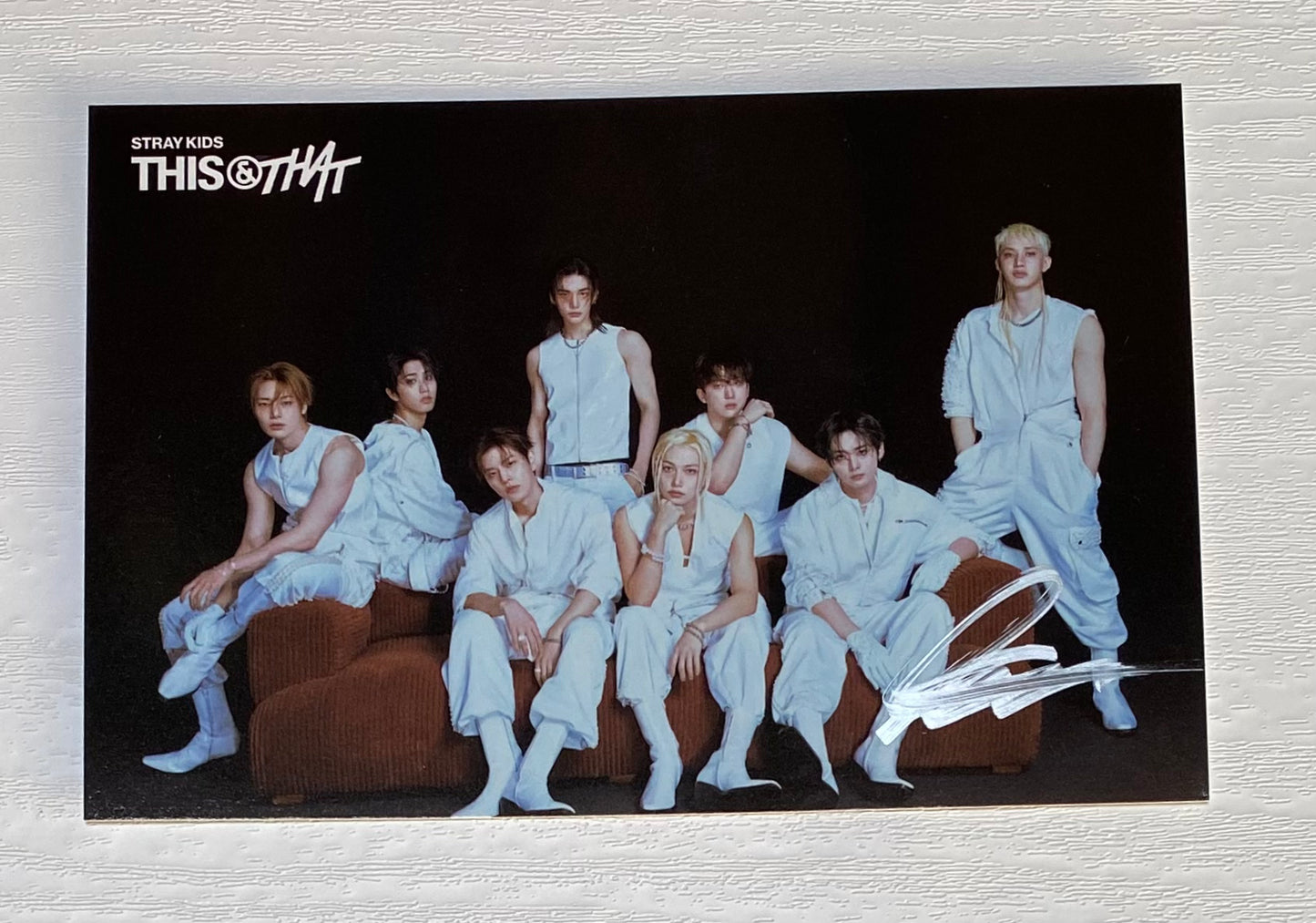Stray Kids Seungmin SIGNED ‘THIS & THAT’ Postcard US Exclusive