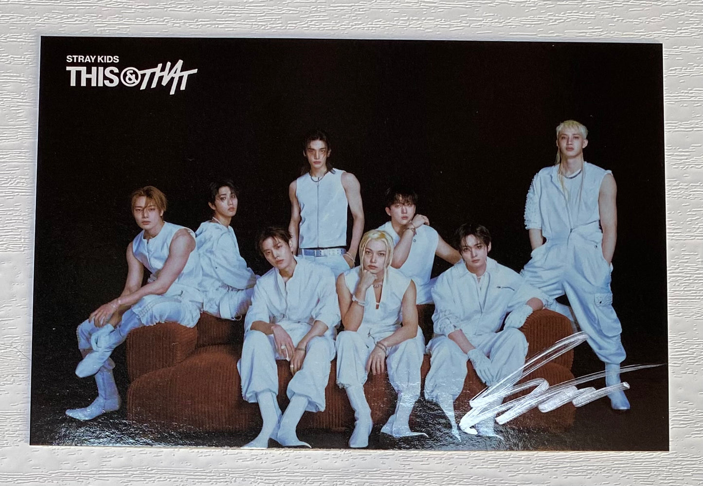 Stray Kids Seungmin SIGNED ‘THIS & THAT’ Postcard US Exclusive