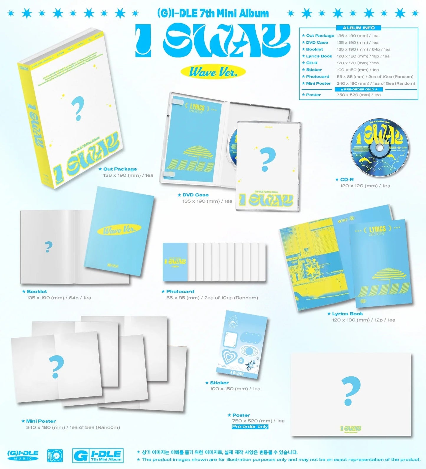 (G)I-DLE - [I SWAY] (7TH MINI ALBUM)