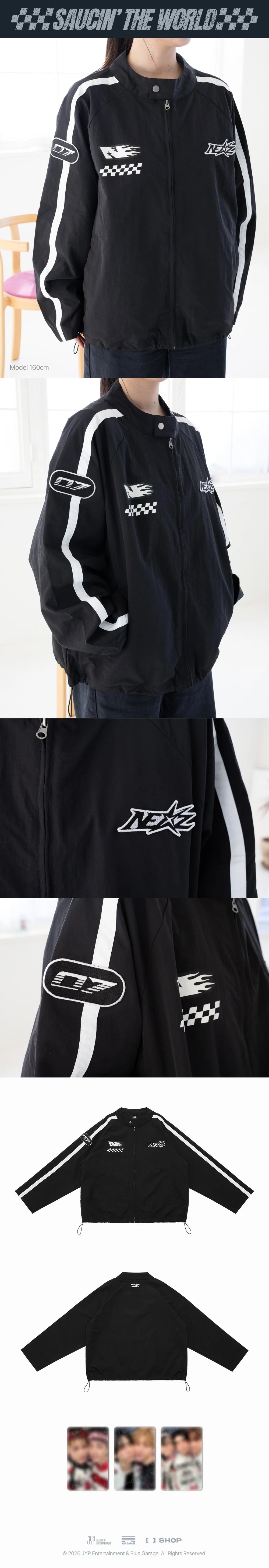 [PREORDER] [SHIPS IN DEC 2026-JAN 2027] NEXZ - 'SAUCIN' THE WORLD' 1ST ASIA TOUR IN SEOUL OFFICIAL MD - JACKET (One Size)