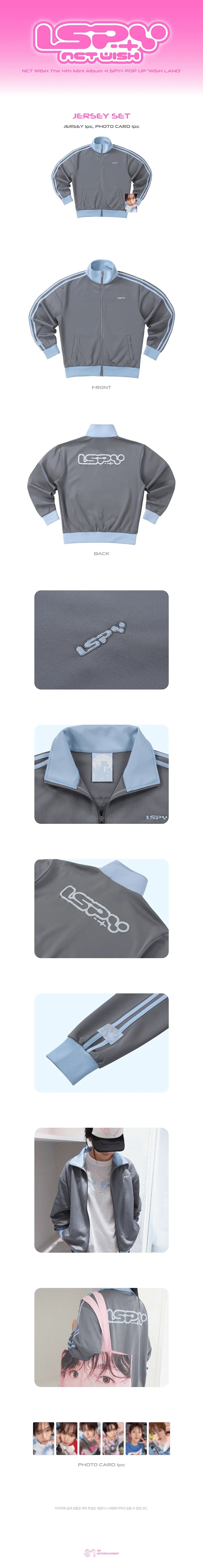 [PREORDER] [SHIPS IN MAR-APR 2027] NCT WISH - 'I SPY' POP UP OFFICIAL MD - JERSEY SET (Member Choice)