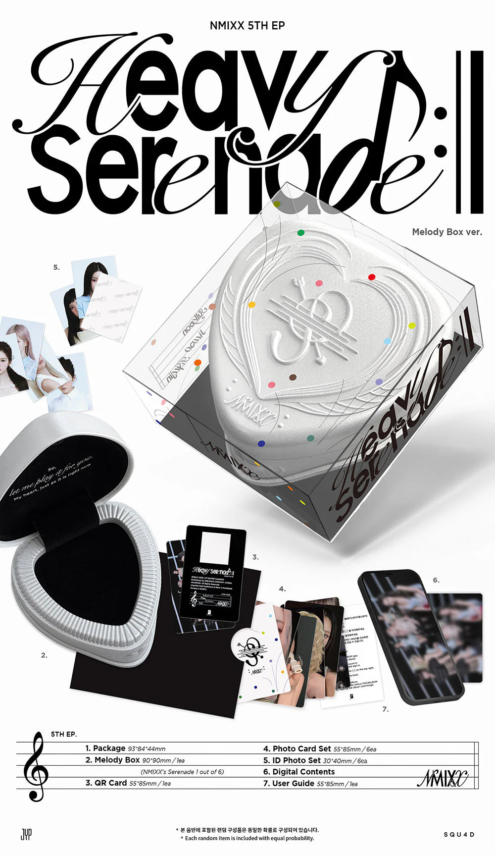 [PREORDER] NMIXX - HEAVY SERENADE 5TH EP ALBUM MELODY BOX Ver.