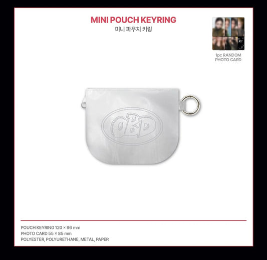 [PREORDER] [SHIPS IN NOV-DEC] OURBIRTHDAY - [OUR BIRTHDAY POP UP OFFICIAL MD] MINI POUCH KEYRING