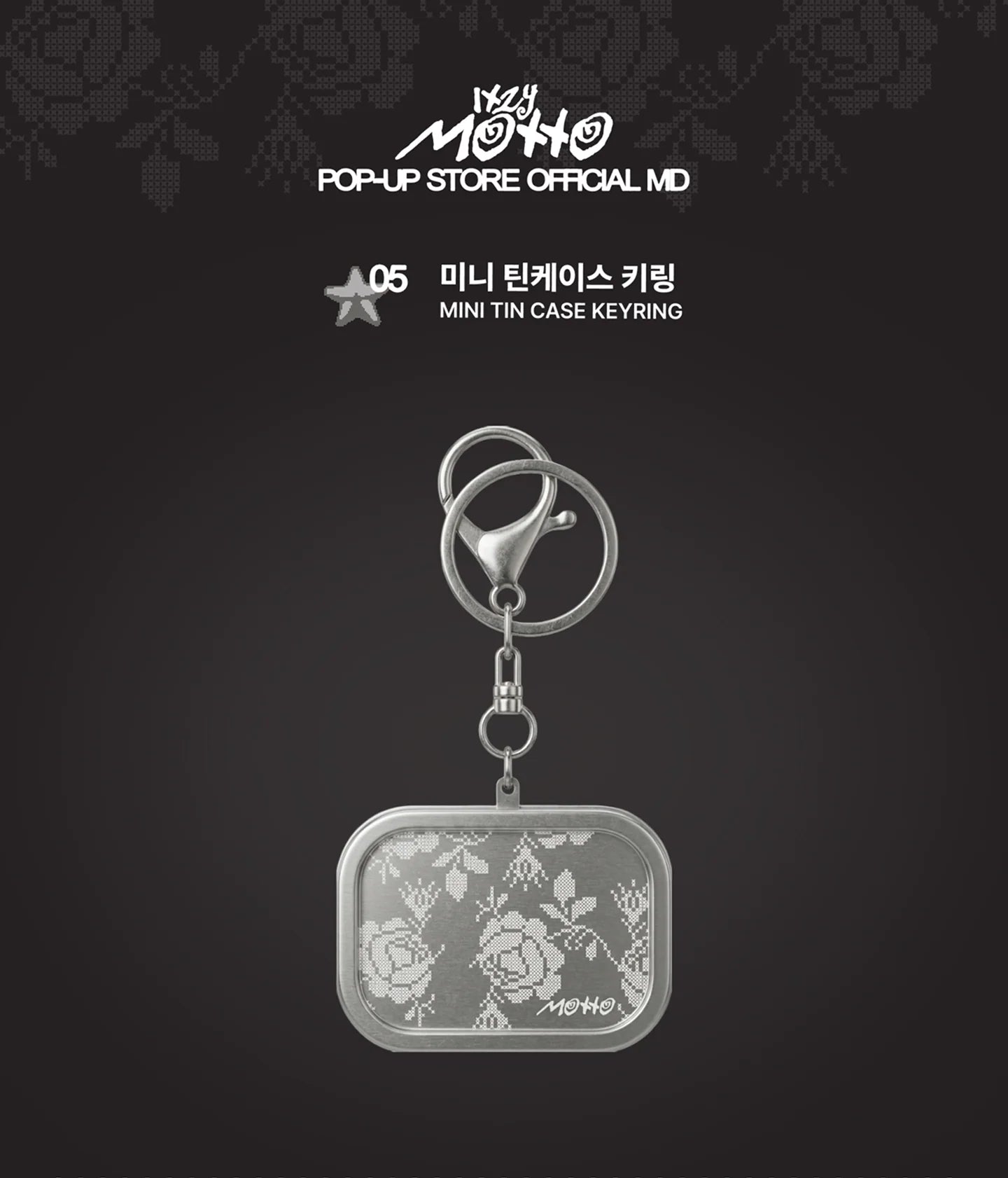 [PREORDER] ITZY - MOTTO POP UP OFFICIAL MD MINI TIN CASE KEYRING