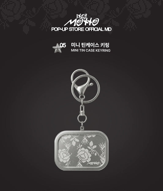 [PREORDER] ITZY - MOTTO POP UP OFFICIAL MD MINI TIN CASE KEYRING