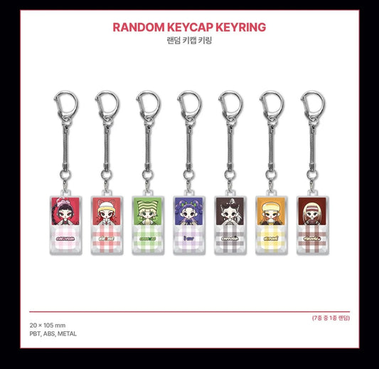 [PREORDER] [SHIPS IN NOV-DEC] OURBIRTHDAY - [OUR BIRTHDAY POP UP OFFICIAL MD] RANDOM KEYCAP KEYRING
