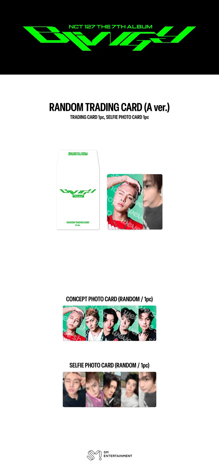 [PREORDER] [SHIPS IN DEC 2026-JAN 2027] NCT 127 - 'BLING POP UP OFFICIAL MD' RANDOM TRADING CARD A