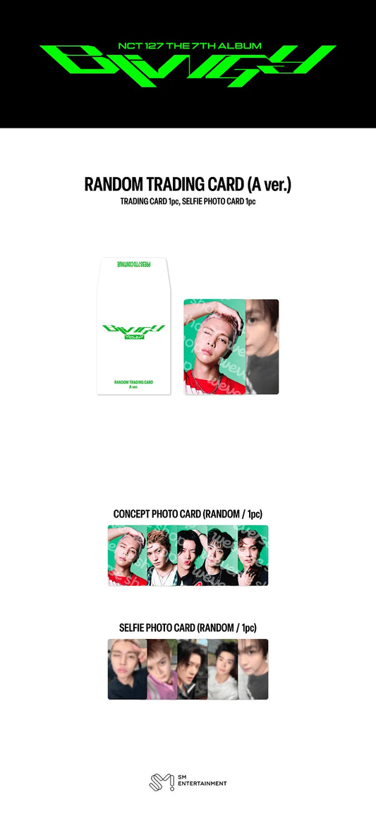 [PREORDER] [SHIPS IN DEC 2026-JAN 2027] NCT 127 - 'BLING POP UP OFFICIAL MD' RANDOM TRADING CARD A