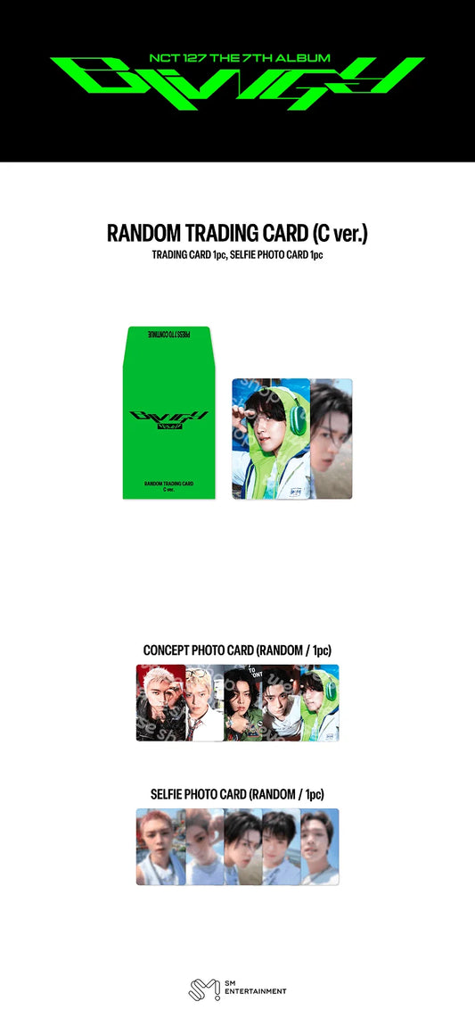 [PREORDER] [SHIPS IN DEC 2026-JAN 2027] NCT 127 - 'BLING POP UP OFFICIAL MD' RANDOM TRADING CARD C