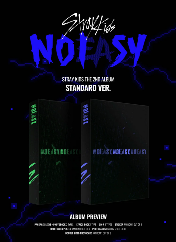 STRAY KIDS - NOEASY [2ND ALBUM] STANDARD Ver.