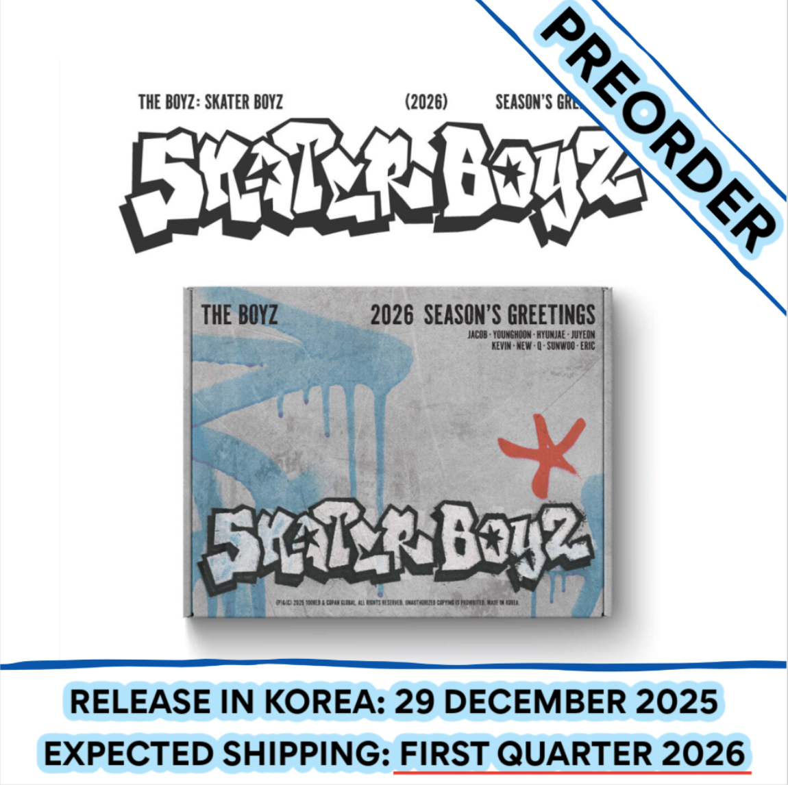 [PREORDER] THE BOYZ 2026 Season's Greetings