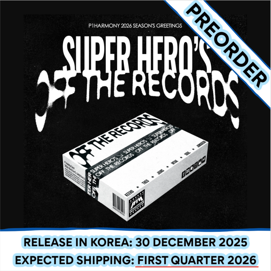[PREORDER] P1Harmony 2026 Season's Greetings