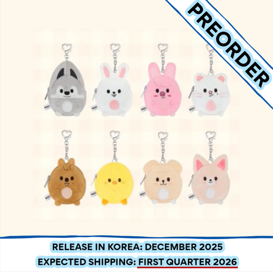 [PREORDER] Stray Kids SKZOO Plush Coin Pouch [ZOOTOPIA 2 X SKZOO Pop Up Store MD] (Member Choice)