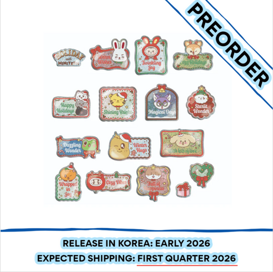 [PREORDER] SEVENTEEN - HOLIDAY WITH MINITEEN MD Sticker Set