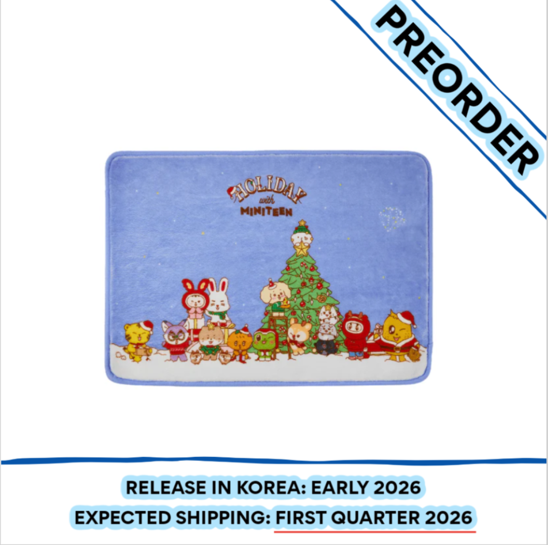 [PREORDER] SEVENTEEN - HOLIDAY WITH MINITEEN MD Rug