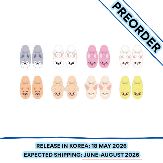 [PREORDER] Stray Kids JAPAN 6th Anniversary FC MD SKZOO Slipper (Member Choice)